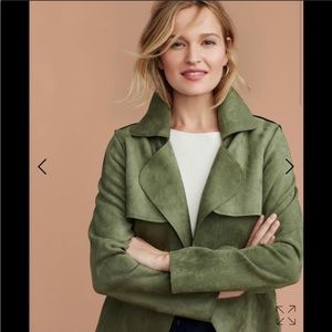 Faux Sued Coat